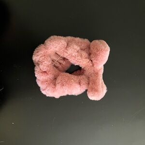 Pink Fuzzy Head Band